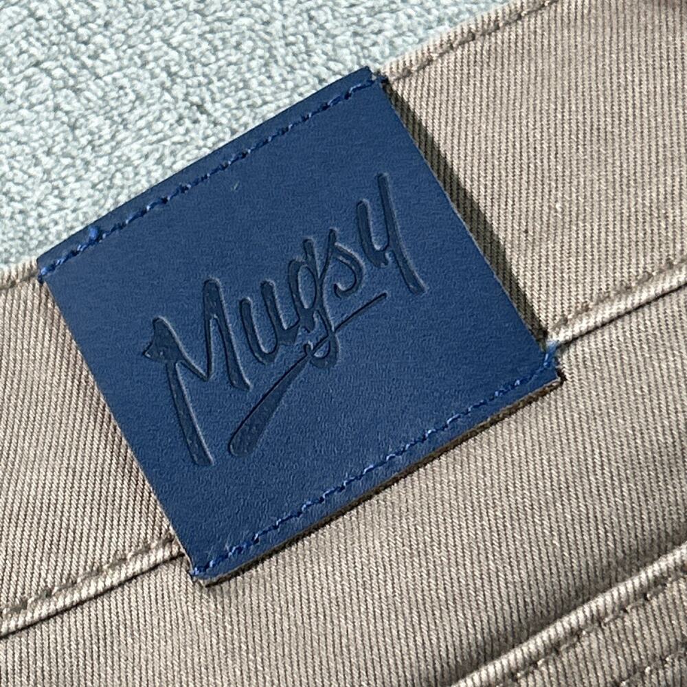 Mugsy Bucks Pants Mens 36x34 Professional Office Belmonts Straight Fit FLX8NBR - Picture 3 of 13